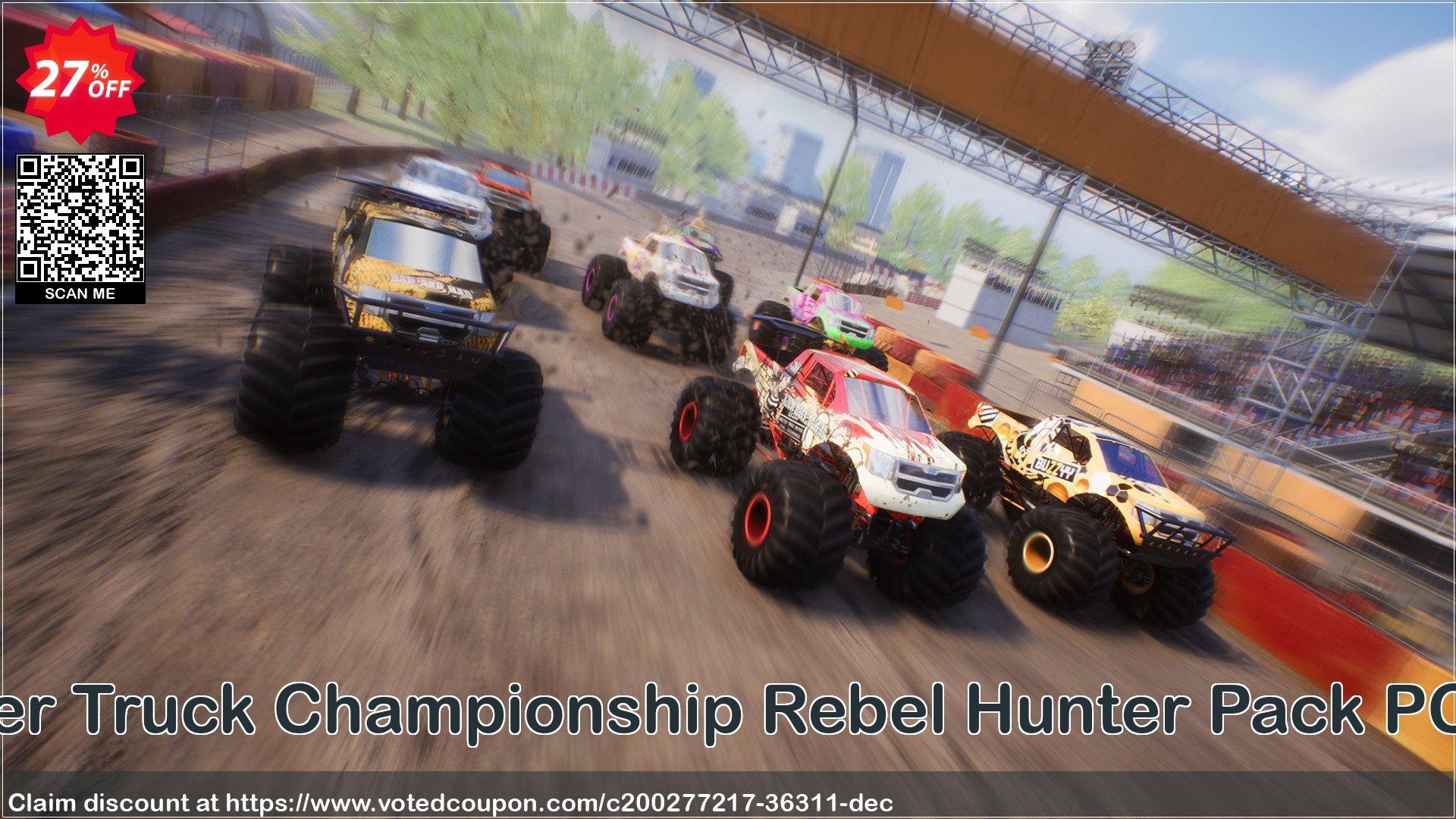 Monster Truck Championship Rebel Hunter Pack PC - DLC Coupon Code Apr 2024, 27% OFF - VotedCoupon
