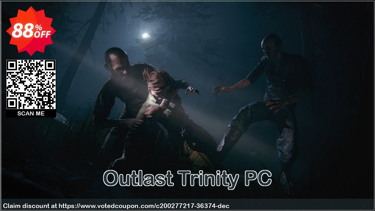 Outlast Trinity PC Coupon, discount Outlast Trinity PC Deal 2024 CDkeys. Promotion: Outlast Trinity PC Exclusive Sale offer 