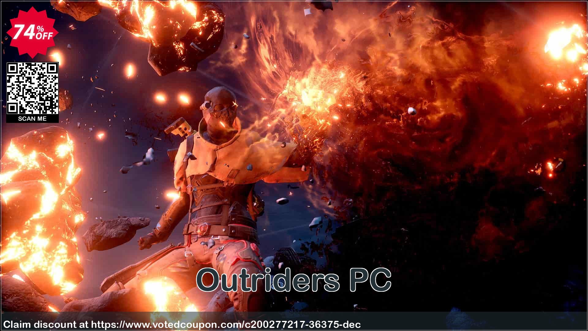 Outriders PC Coupon, discount Outriders PC Deal 2024 CDkeys. Promotion: Outriders PC Exclusive Sale offer 