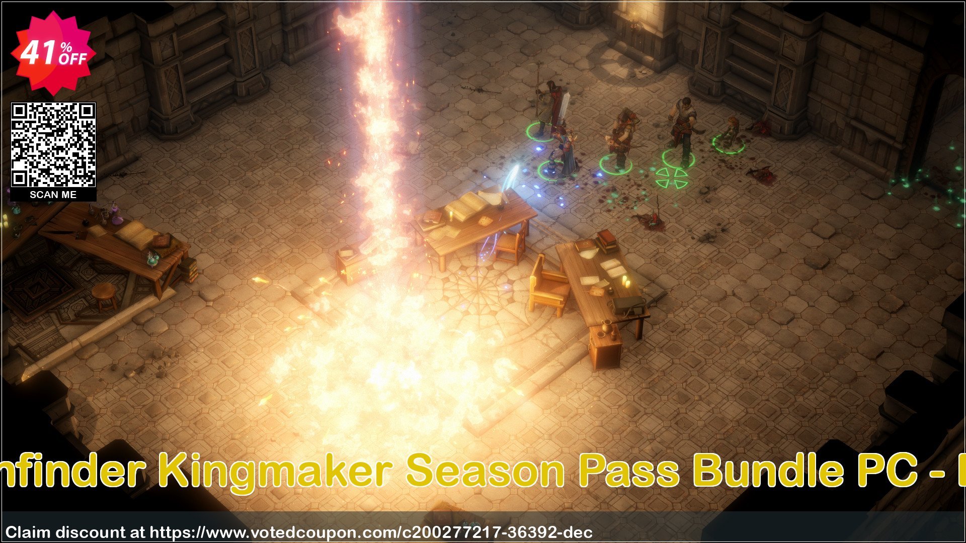 Pathfinder Kingmaker Season Pass Bundle PC - DLC Coupon Code Apr 2024, 41% OFF - VotedCoupon