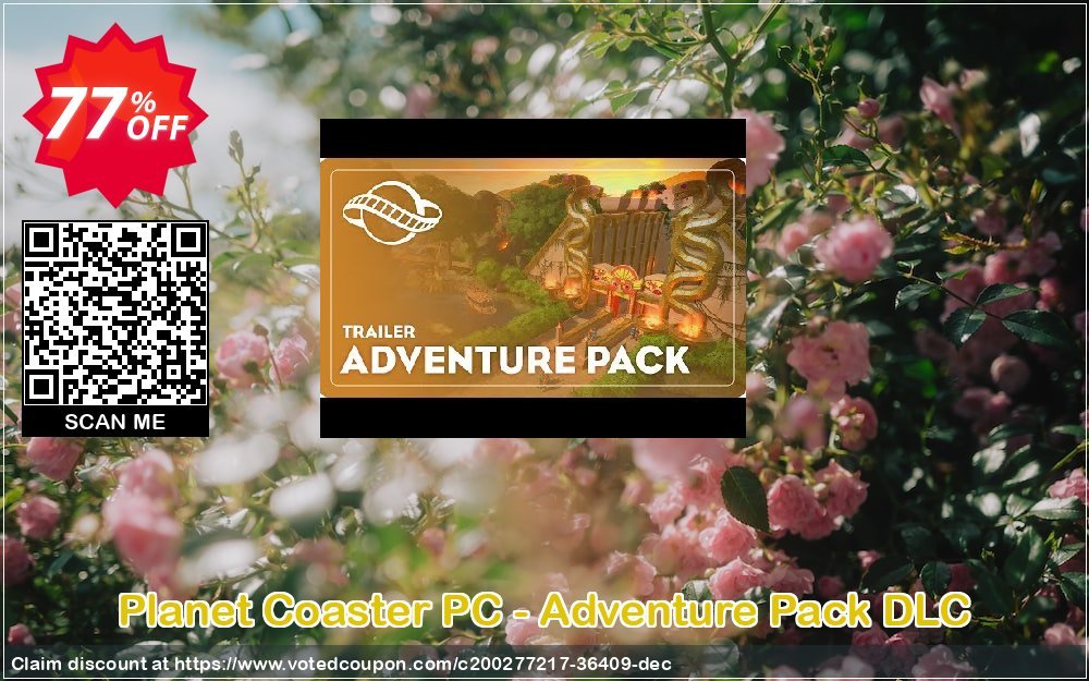 Planet Coaster PC - Adventure Pack DLC Coupon, discount Planet Coaster PC - Adventure Pack DLC Deal 2024 CDkeys. Promotion: Planet Coaster PC - Adventure Pack DLC Exclusive Sale offer 