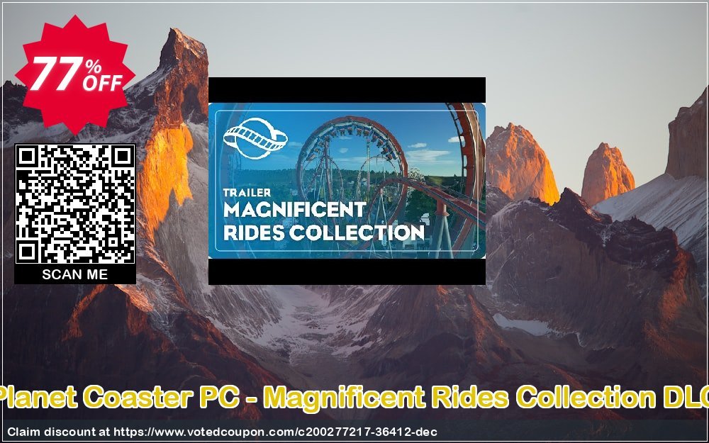 Planet Coaster PC - Magnificent Rides Collection DLC Coupon Code Apr 2024, 77% OFF - VotedCoupon