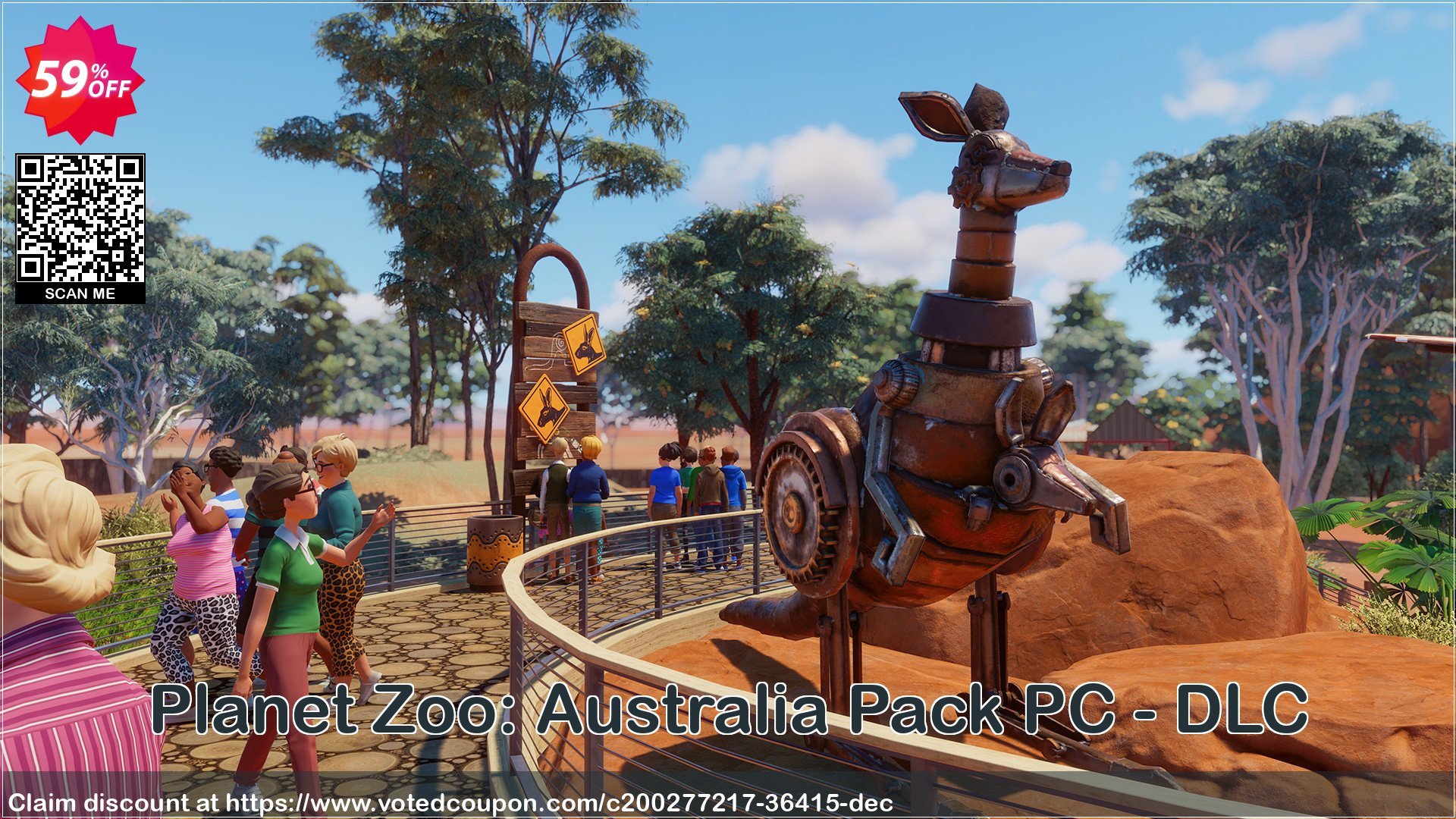 Planet Zoo: Australia Pack PC - DLC Coupon Code Apr 2024, 59% OFF - VotedCoupon