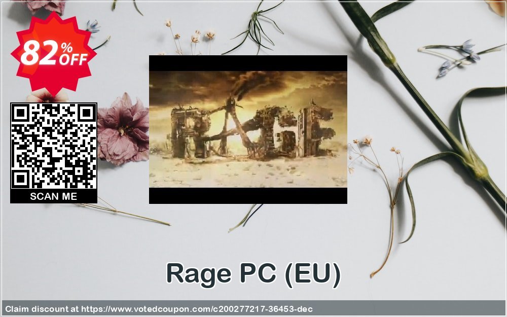Rage PC, EU  Coupon, discount Rage PC (EU) Deal 2024 CDkeys. Promotion: Rage PC (EU) Exclusive Sale offer 