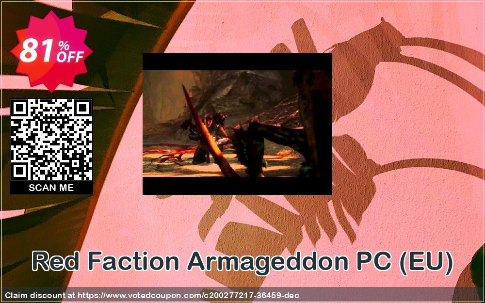 Red Faction Armageddon PC, EU  Coupon, discount Red Faction Armageddon PC (EU) Deal 2024 CDkeys. Promotion: Red Faction Armageddon PC (EU) Exclusive Sale offer 