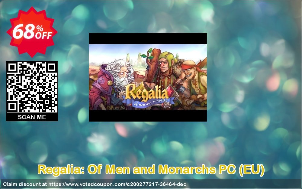 Regalia: Of Men and Monarchs PC, EU  Coupon, discount Regalia: Of Men and Monarchs PC (EU) Deal 2024 CDkeys. Promotion: Regalia: Of Men and Monarchs PC (EU) Exclusive Sale offer 