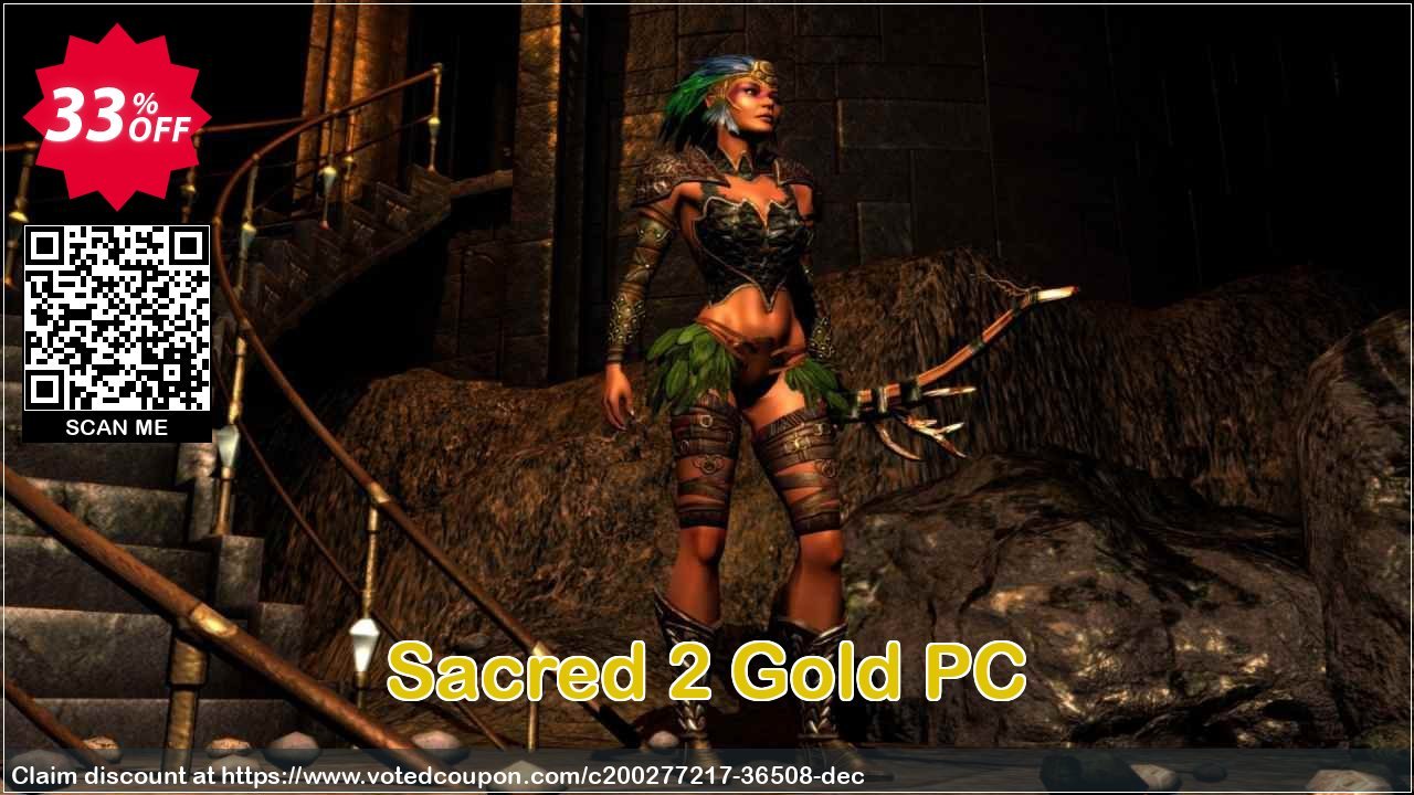 Sacred 2 Gold PC Coupon Code Apr 2024, 33% OFF - VotedCoupon