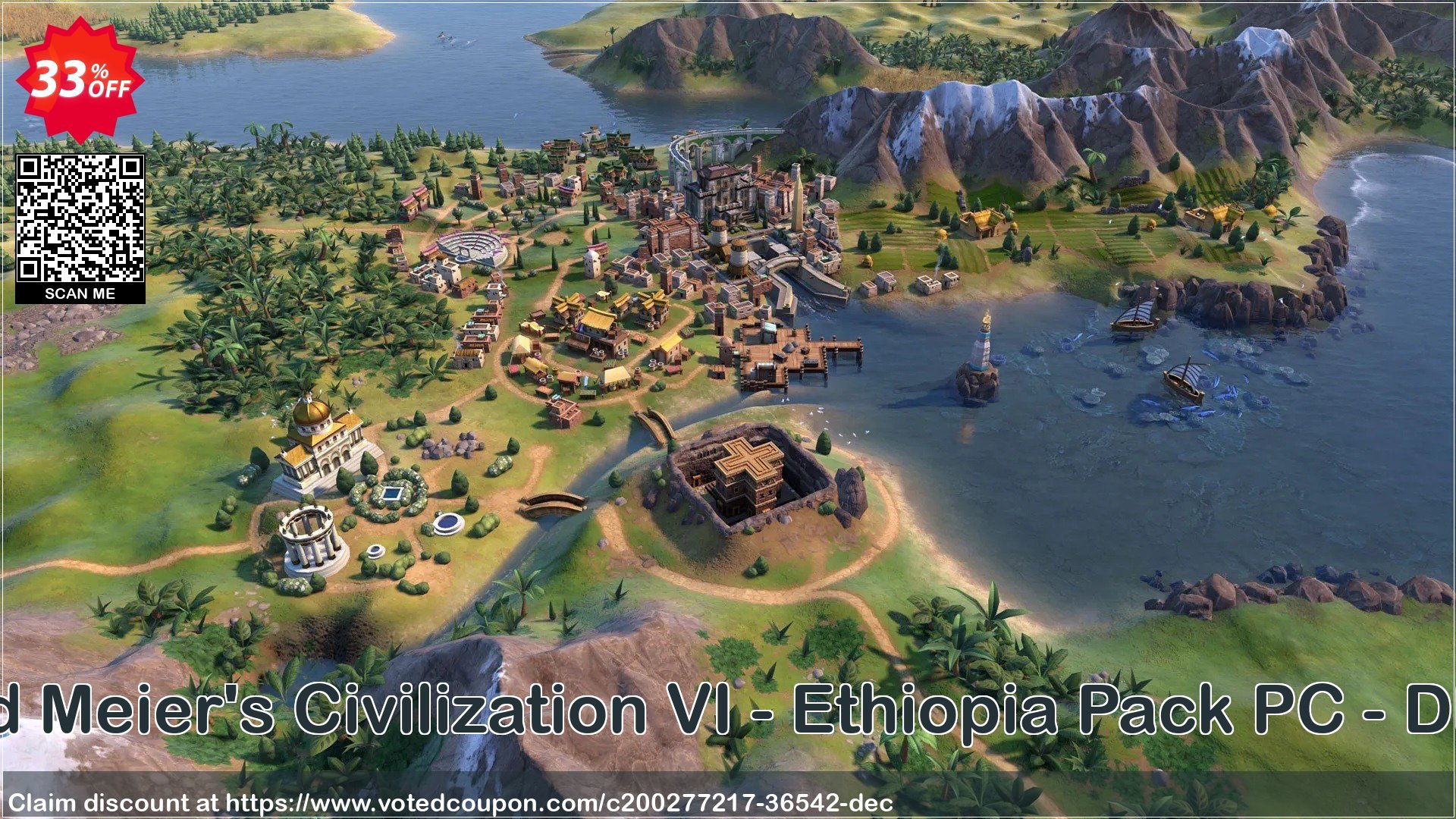 Sid Meier's Civilization VI - Ethiopia Pack PC - DLC Coupon Code Apr 2024, 33% OFF - VotedCoupon