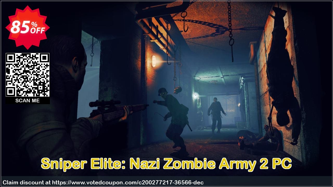 Sniper Elite: Nazi Zombie Army 2 PC Coupon, discount Sniper Elite: Nazi Zombie Army 2 PC Deal 2024 CDkeys. Promotion: Sniper Elite: Nazi Zombie Army 2 PC Exclusive Sale offer 