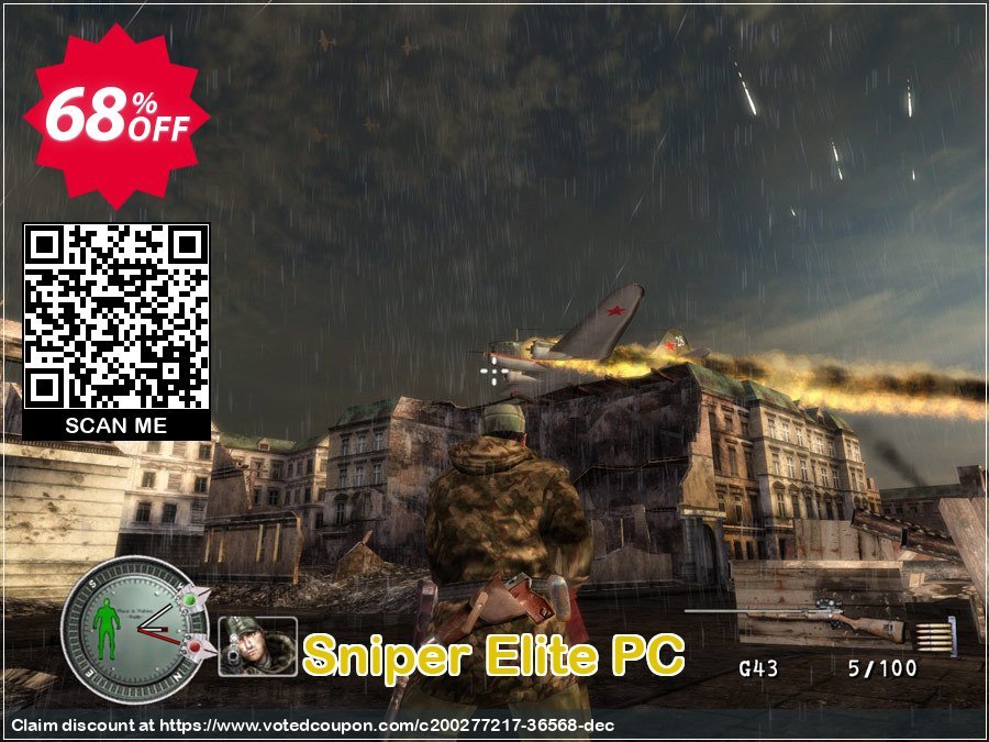 Sniper Elite PC Coupon Code May 2024, 68% OFF - VotedCoupon