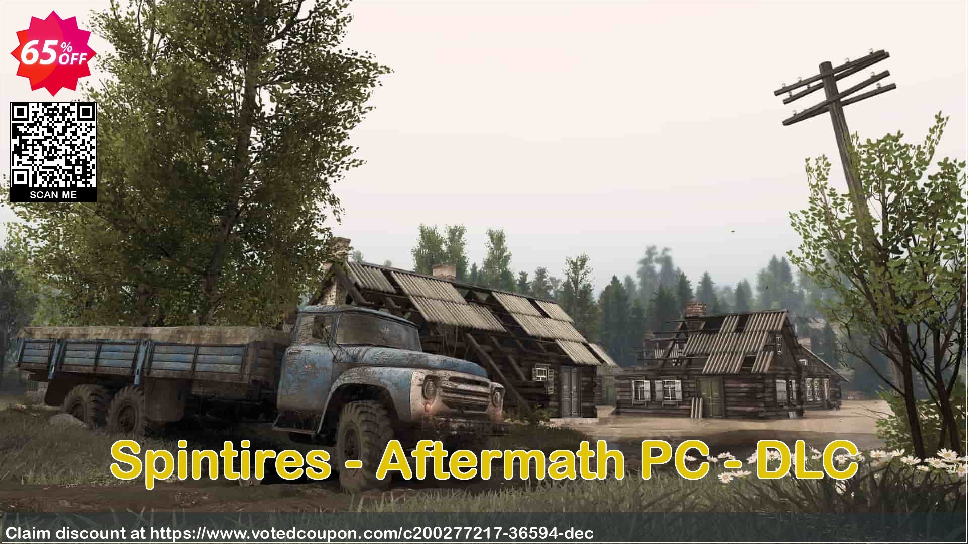 Spintires - Aftermath PC - DLC Coupon, discount Spintires - Aftermath PC - DLC Deal 2024 CDkeys. Promotion: Spintires - Aftermath PC - DLC Exclusive Sale offer 