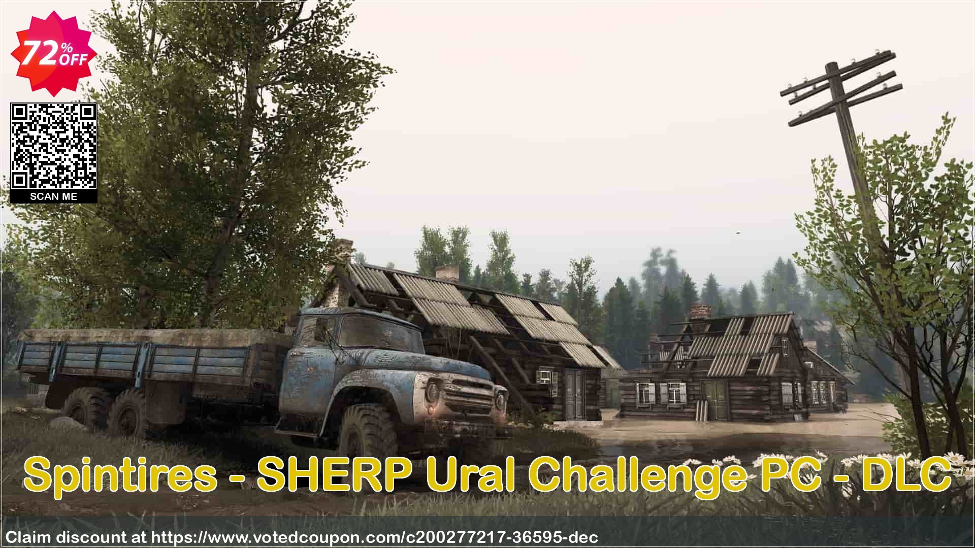 Spintires - SHERP Ural Challenge PC - DLC Coupon, discount Spintires - SHERP Ural Challenge PC - DLC Deal 2024 CDkeys. Promotion: Spintires - SHERP Ural Challenge PC - DLC Exclusive Sale offer 