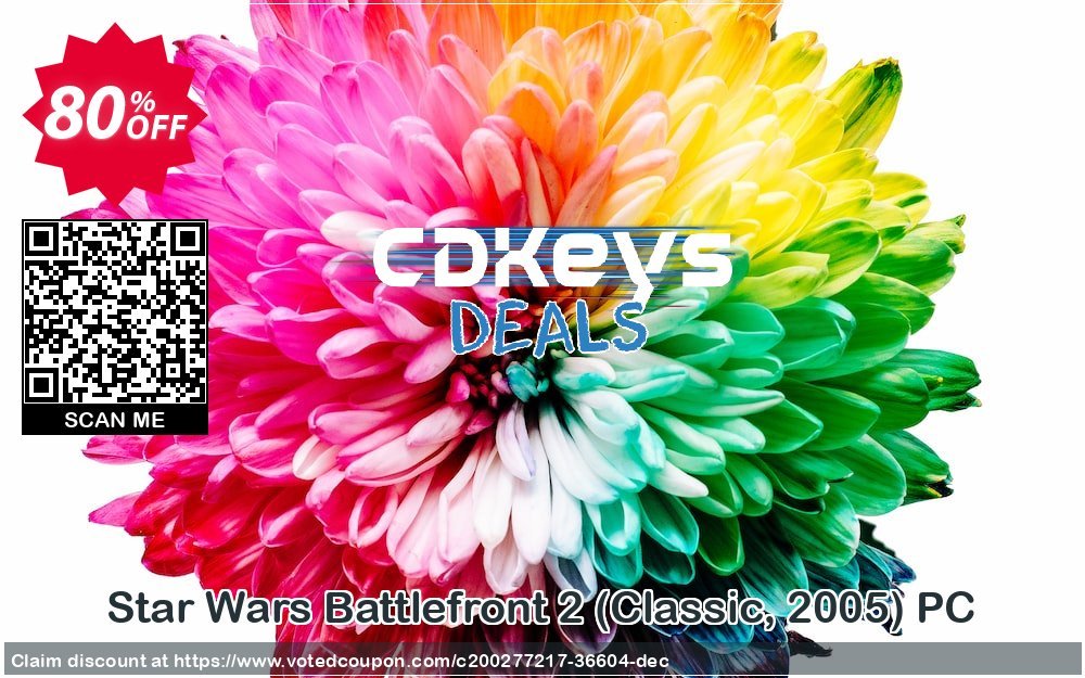 Star Wars Battlefront 2, Classic, 2005 PC Coupon, discount Star Wars Battlefront 2 (Classic, 2005) PC Deal 2024 CDkeys. Promotion: Star Wars Battlefront 2 (Classic, 2005) PC Exclusive Sale offer 