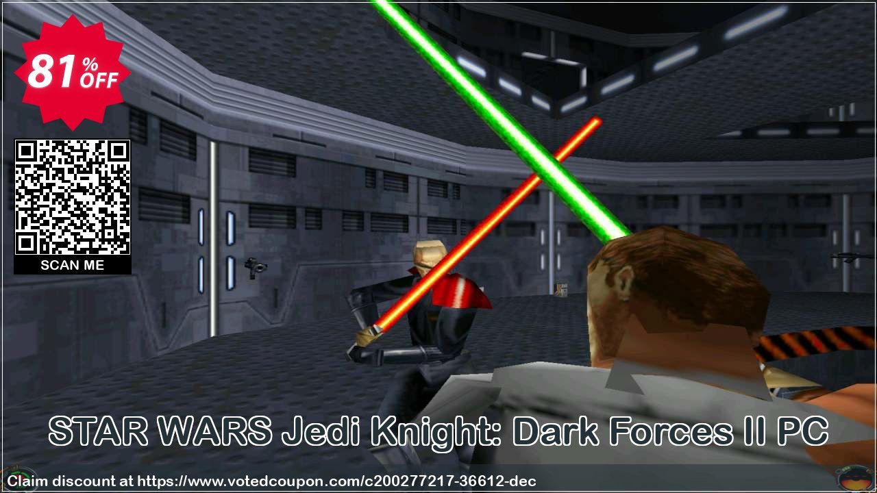 STAR WARS Jedi Knight: Dark Forces II PC Coupon, discount STAR WARS Jedi Knight: Dark Forces II PC Deal 2024 CDkeys. Promotion: STAR WARS Jedi Knight: Dark Forces II PC Exclusive Sale offer 