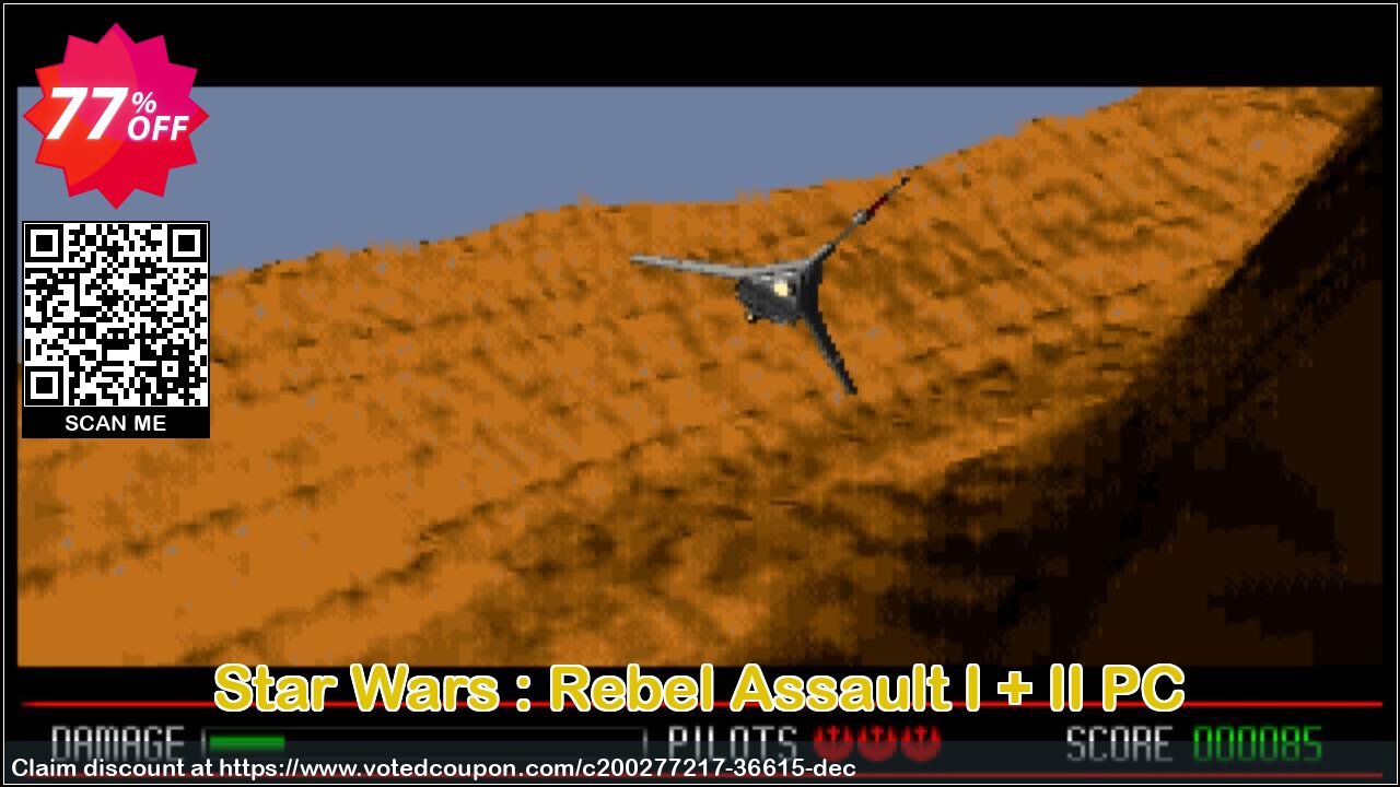 Star Wars : Rebel Assault I + II PC Coupon Code Apr 2024, 77% OFF - VotedCoupon