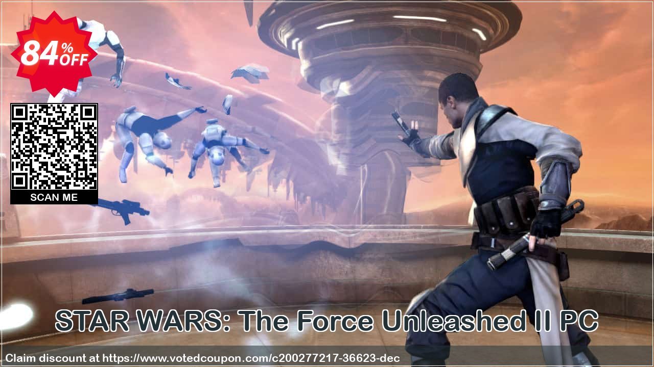 STAR WARS: The Force Unleashed II PC Coupon, discount STAR WARS: The Force Unleashed II PC Deal 2024 CDkeys. Promotion: STAR WARS: The Force Unleashed II PC Exclusive Sale offer 