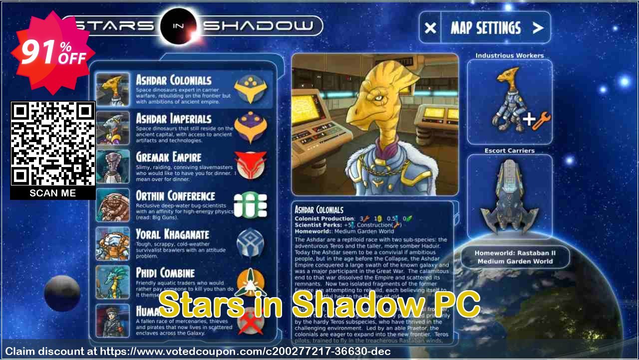Stars in Shadow PC Coupon Code May 2024, 91% OFF - VotedCoupon