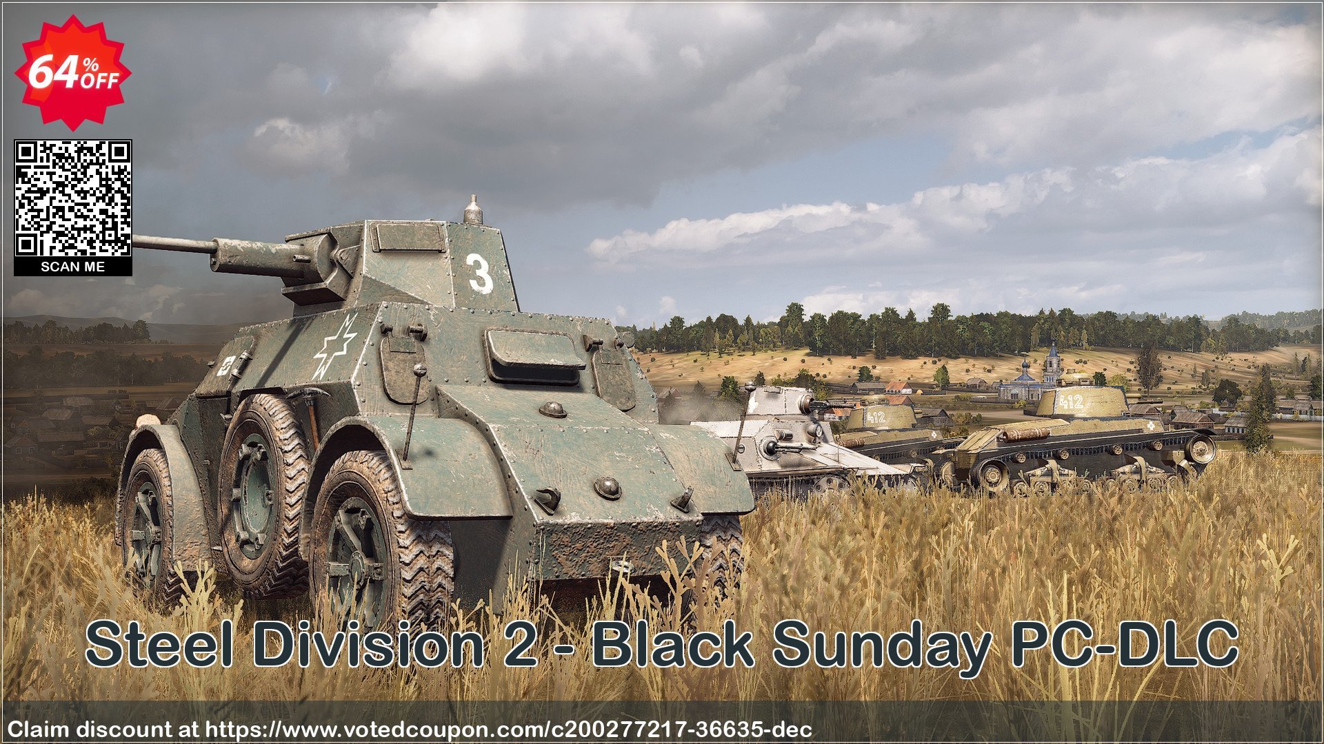 Steel Division 2 - Black Sunday PC-DLC Coupon Code Apr 2024, 64% OFF - VotedCoupon