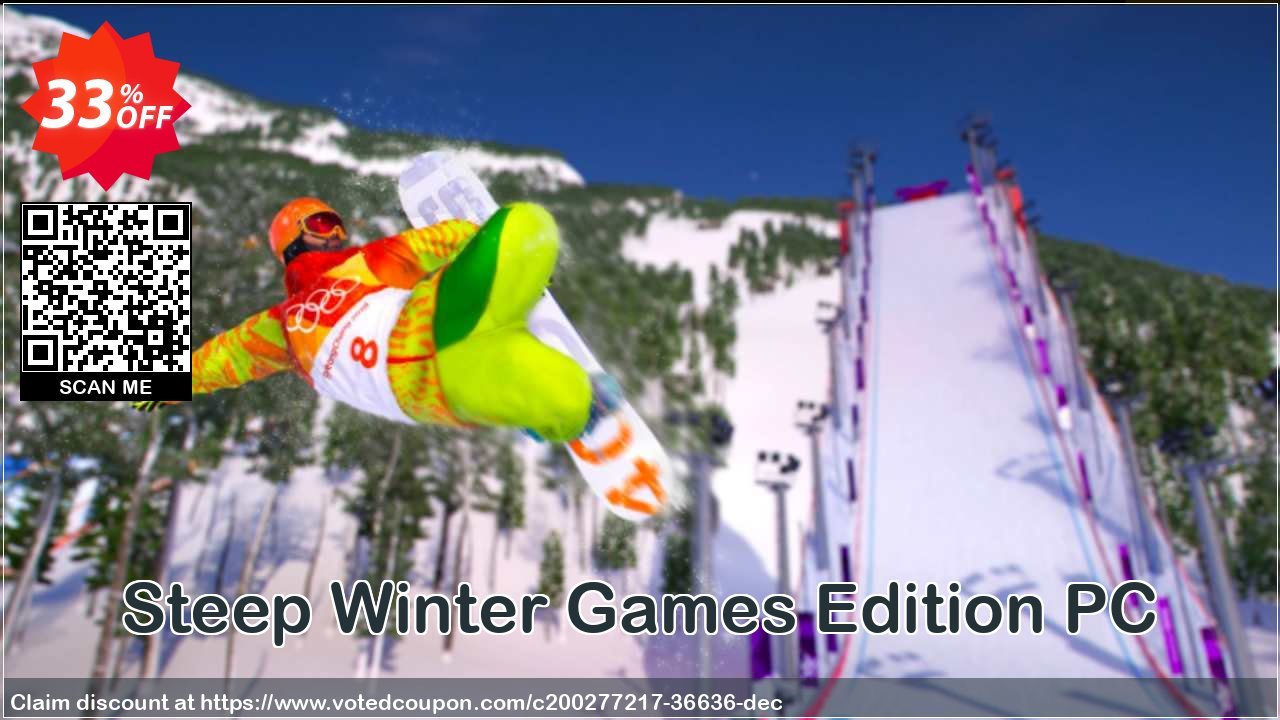 Steep Winter Games Edition PC Coupon, discount Steep Winter Games Edition PC Deal 2024 CDkeys. Promotion: Steep Winter Games Edition PC Exclusive Sale offer 