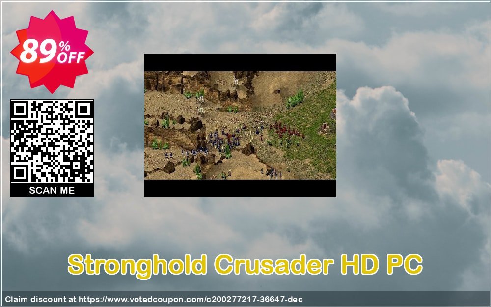 Stronghold Crusader HD PC Coupon, discount Stronghold Crusader HD PC Deal 2024 CDkeys. Promotion: Stronghold Crusader HD PC Exclusive Sale offer 