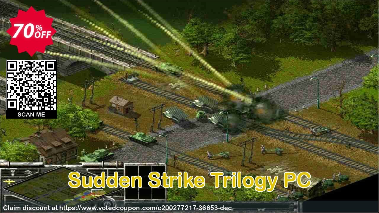 Sudden Strike Trilogy PC Coupon, discount Sudden Strike Trilogy PC Deal 2024 CDkeys. Promotion: Sudden Strike Trilogy PC Exclusive Sale offer 