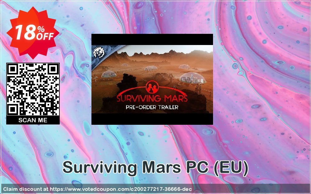 Surviving Mars PC, EU  Coupon, discount Surviving Mars PC (EU) Deal 2024 CDkeys. Promotion: Surviving Mars PC (EU) Exclusive Sale offer 