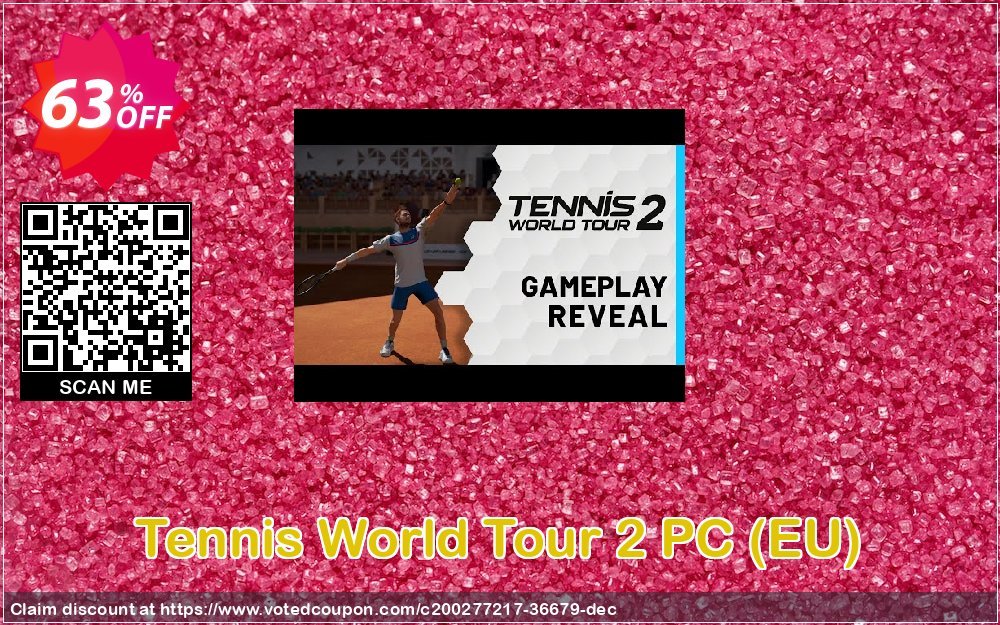 Tennis World Tour 2 PC, EU  Coupon Code Apr 2024, 63% OFF - VotedCoupon
