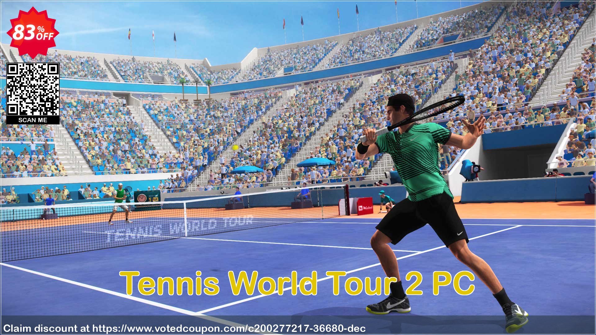 Tennis World Tour 2 PC Coupon, discount Tennis World Tour 2 PC Deal 2024 CDkeys. Promotion: Tennis World Tour 2 PC Exclusive Sale offer 