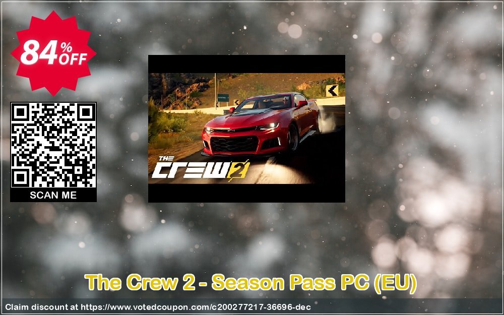 The Crew 2 - Season Pass PC, EU  Coupon, discount The Crew 2 - Season Pass PC (EU) Deal 2024 CDkeys. Promotion: The Crew 2 - Season Pass PC (EU) Exclusive Sale offer 