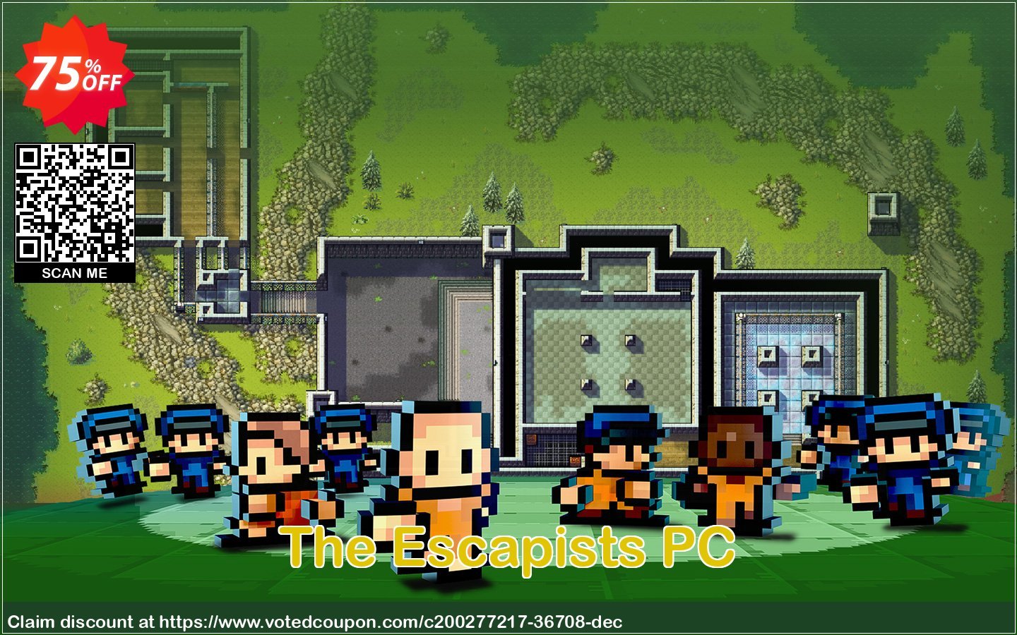 The Escapists PC Coupon, discount The Escapists PC Deal 2024 CDkeys. Promotion: The Escapists PC Exclusive Sale offer 