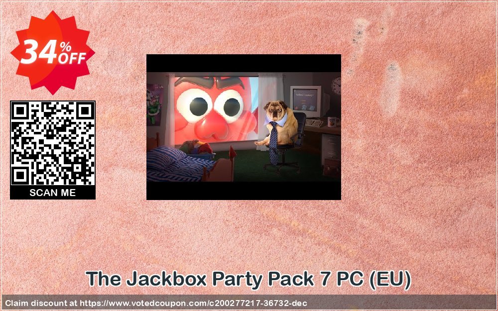 The Jackbox Party Pack 7 PC, EU  Coupon Code Apr 2024, 34% OFF - VotedCoupon