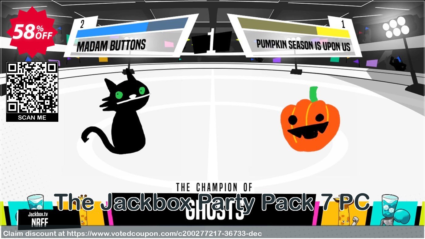 The Jackbox Party Pack 7 PC Coupon, discount The Jackbox Party Pack 7 PC Deal 2024 CDkeys. Promotion: The Jackbox Party Pack 7 PC Exclusive Sale offer 