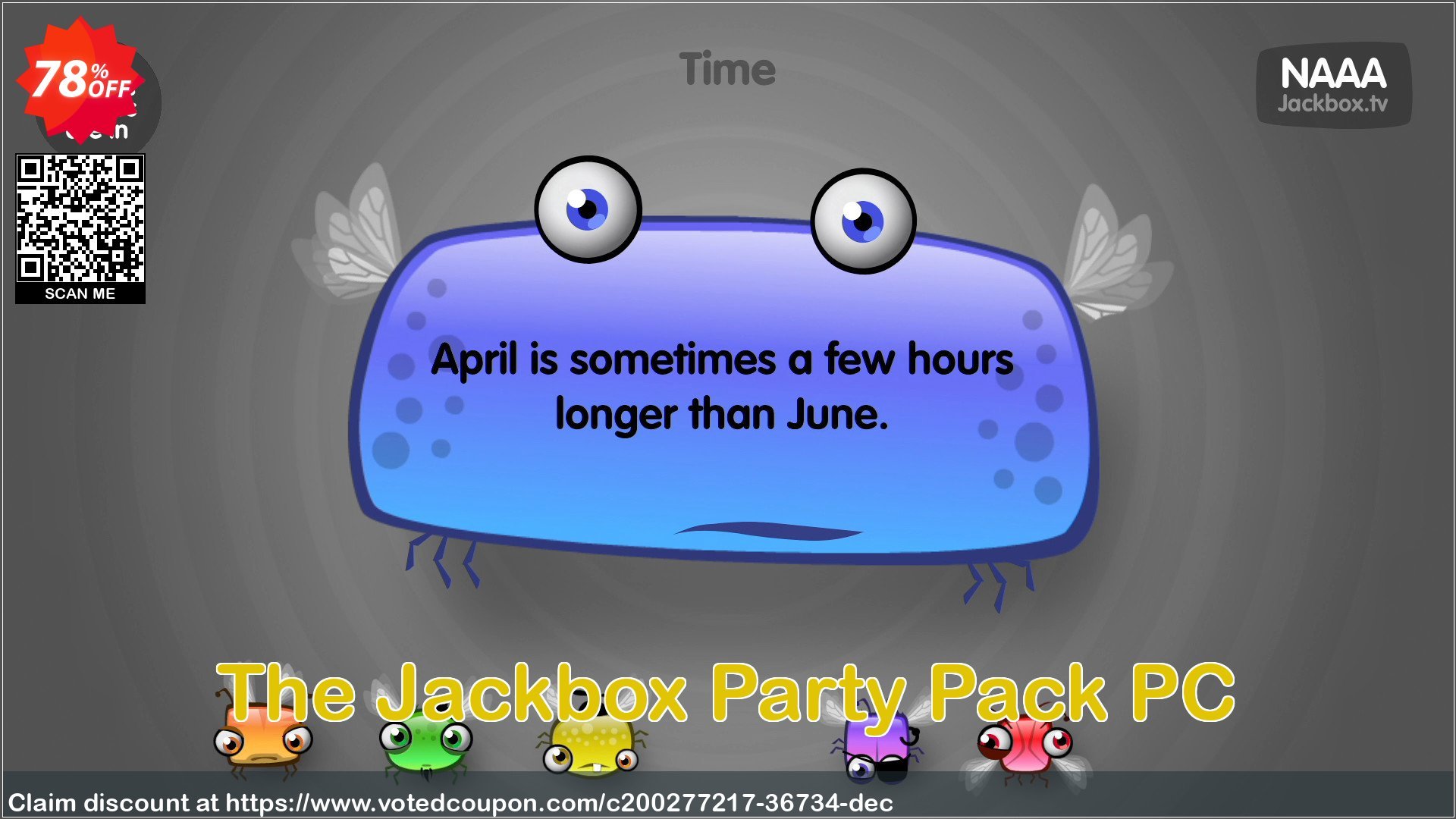 The Jackbox Party Pack PC Coupon Code May 2024, 78% OFF - VotedCoupon