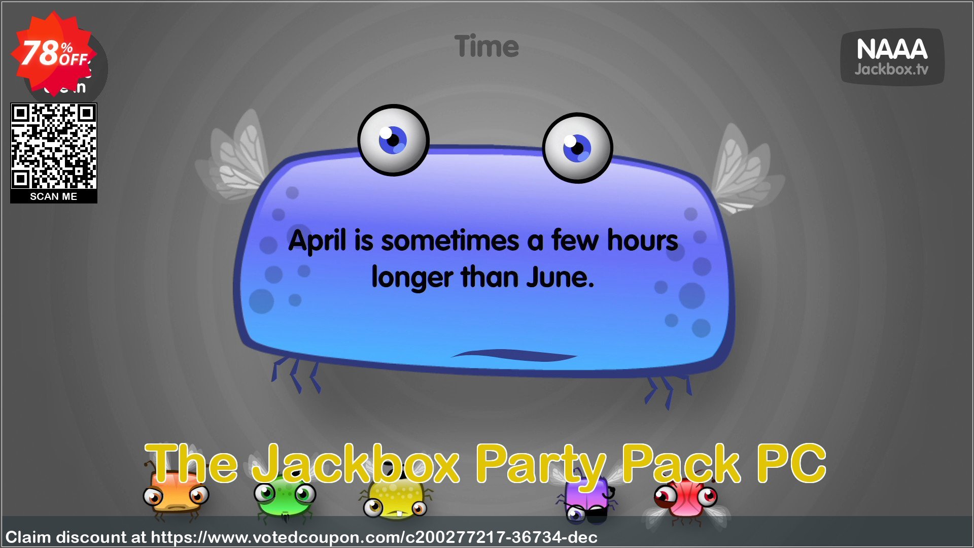 The Jackbox Party Pack PC Coupon, discount The Jackbox Party Pack PC Deal 2024 CDkeys. Promotion: The Jackbox Party Pack PC Exclusive Sale offer 