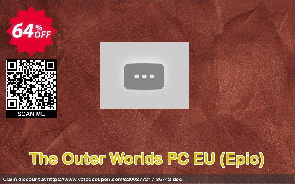 The Outer Worlds PC EU, Epic  Coupon, discount The Outer Worlds PC EU (Epic) Deal 2024 CDkeys. Promotion: The Outer Worlds PC EU (Epic) Exclusive Sale offer 