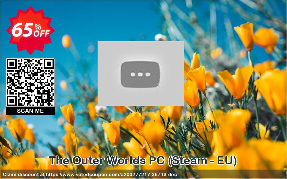 The Outer Worlds PC, Steam - EU  Coupon, discount The Outer Worlds PC (Steam - EU) Deal 2024 CDkeys. Promotion: The Outer Worlds PC (Steam - EU) Exclusive Sale offer 