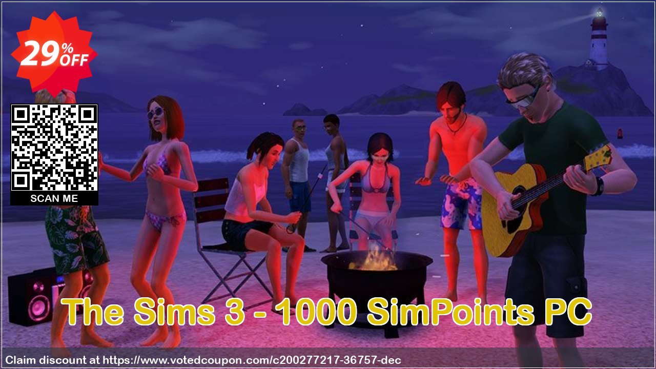 The Sims 3 - 1000 SimPoints PC Coupon Code Apr 2024, 29% OFF - VotedCoupon