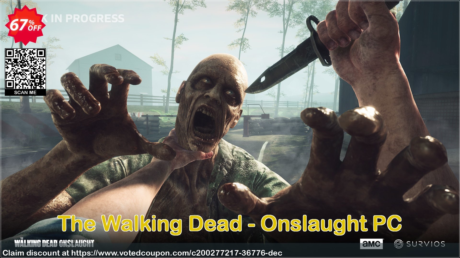 The Walking Dead - Onslaught PC Coupon Code May 2024, 67% OFF - VotedCoupon