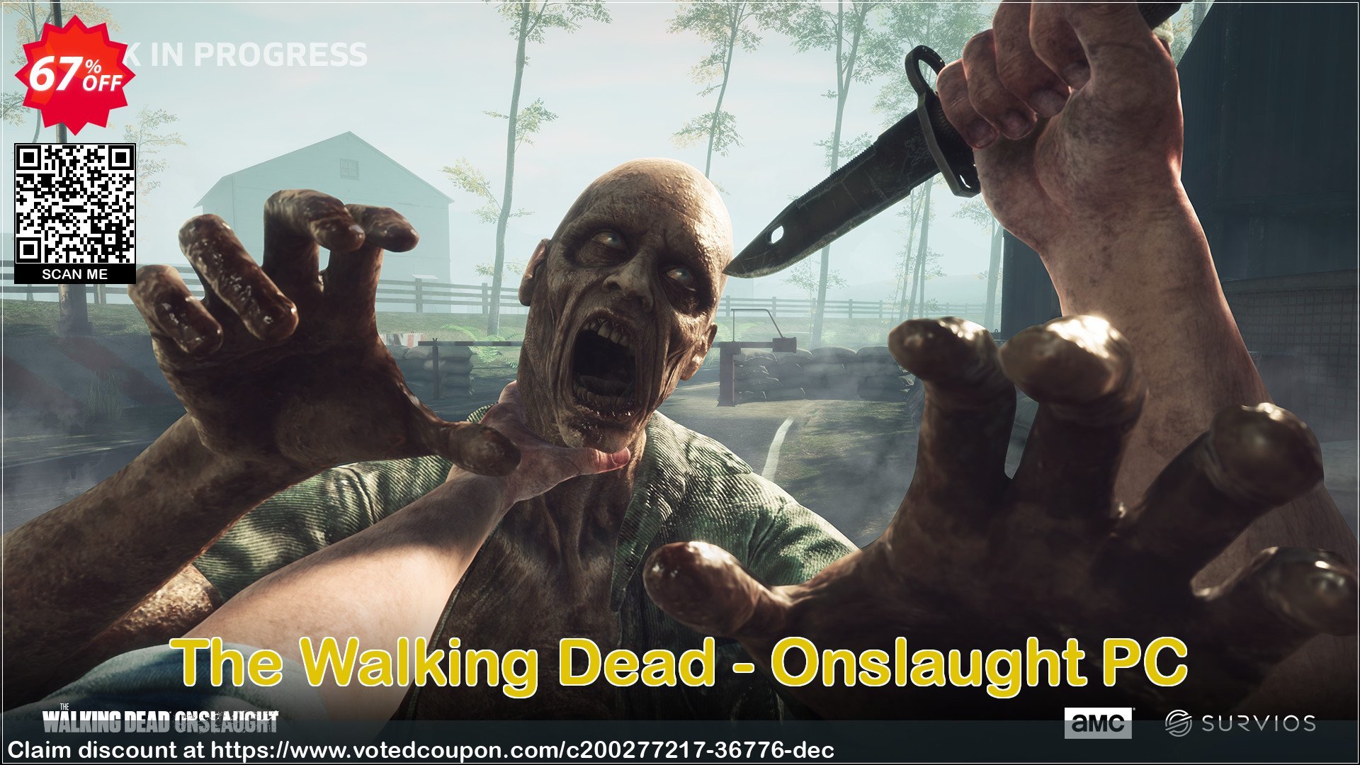 The Walking Dead - Onslaught PC Coupon, discount The Walking Dead - Onslaught PC Deal 2024 CDkeys. Promotion: The Walking Dead - Onslaught PC Exclusive Sale offer 