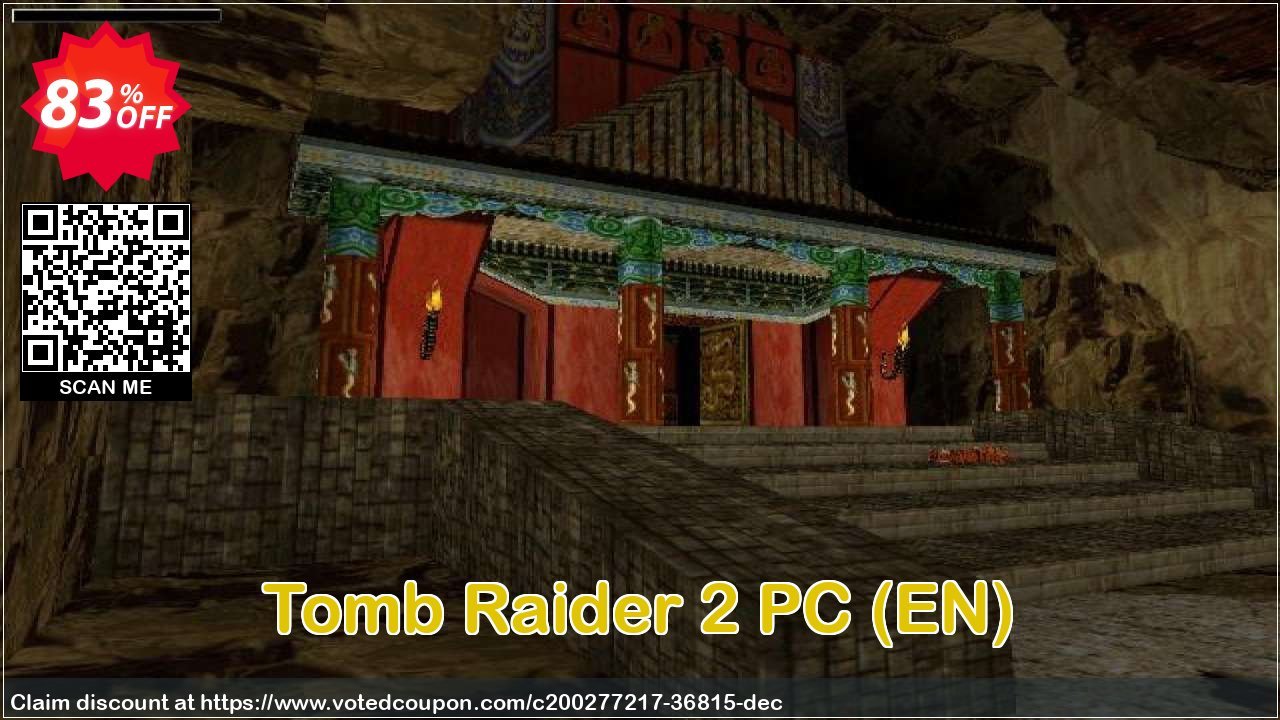 Tomb Raider 2 PC, EN  Coupon, discount Tomb Raider 2 PC (EN) Deal 2024 CDkeys. Promotion: Tomb Raider 2 PC (EN) Exclusive Sale offer 