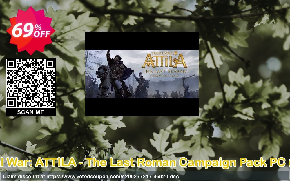 Total War: ATTILA - The Last Roman Campaign Pack PC, EU  Coupon, discount Total War: ATTILA - The Last Roman Campaign Pack PC (EU) Deal 2023 CDkeys. Promotion: Total War: ATTILA - The Last Roman Campaign Pack PC (EU) Exclusive Sale offer 