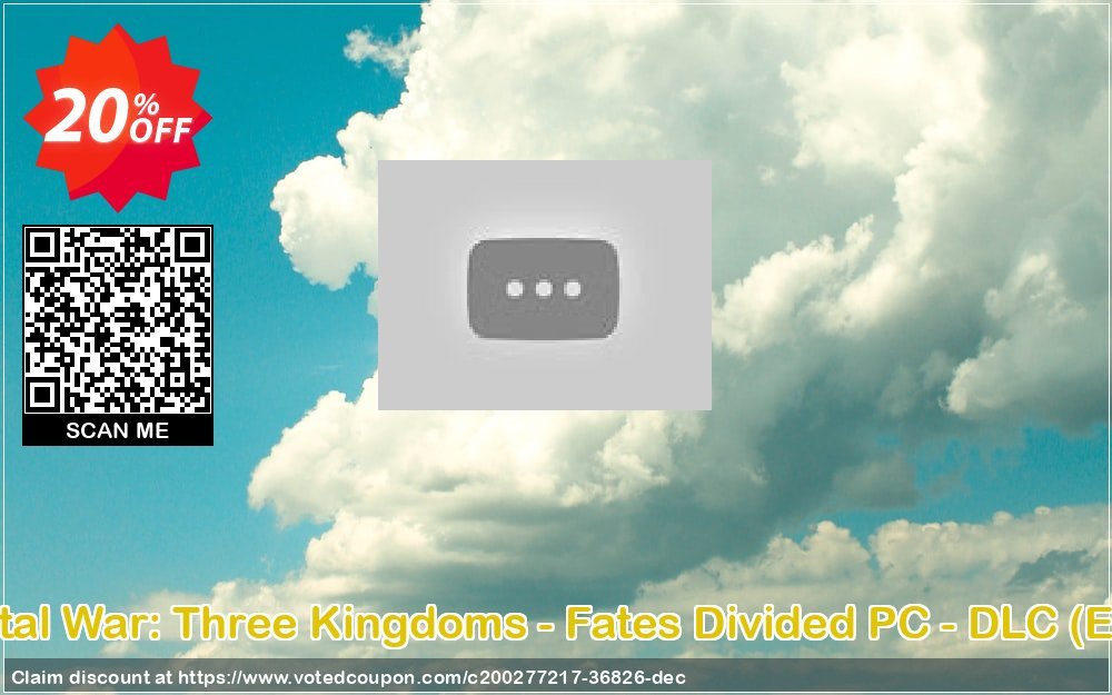 Total War: Three Kingdoms - Fates Divided PC - DLC, EU  Coupon, discount Total War: Three Kingdoms - Fates Divided PC - DLC (EU) Deal 2024 CDkeys. Promotion: Total War: Three Kingdoms - Fates Divided PC - DLC (EU) Exclusive Sale offer 