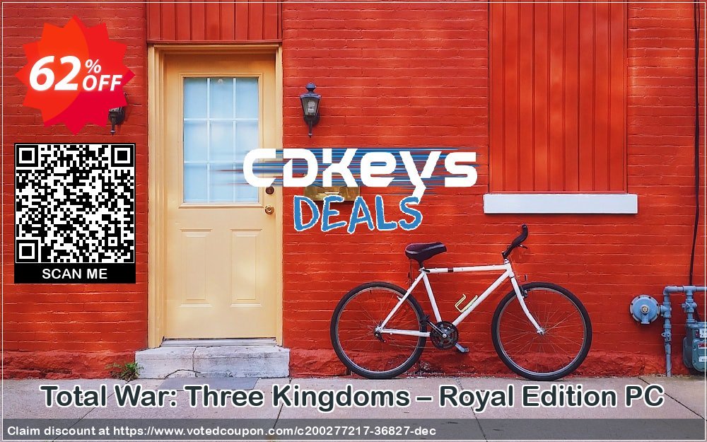 Total War: Three Kingdoms – Royal Edition PC Coupon, discount Total War: Three Kingdoms – Royal Edition PC Deal 2024 CDkeys. Promotion: Total War: Three Kingdoms – Royal Edition PC Exclusive Sale offer 