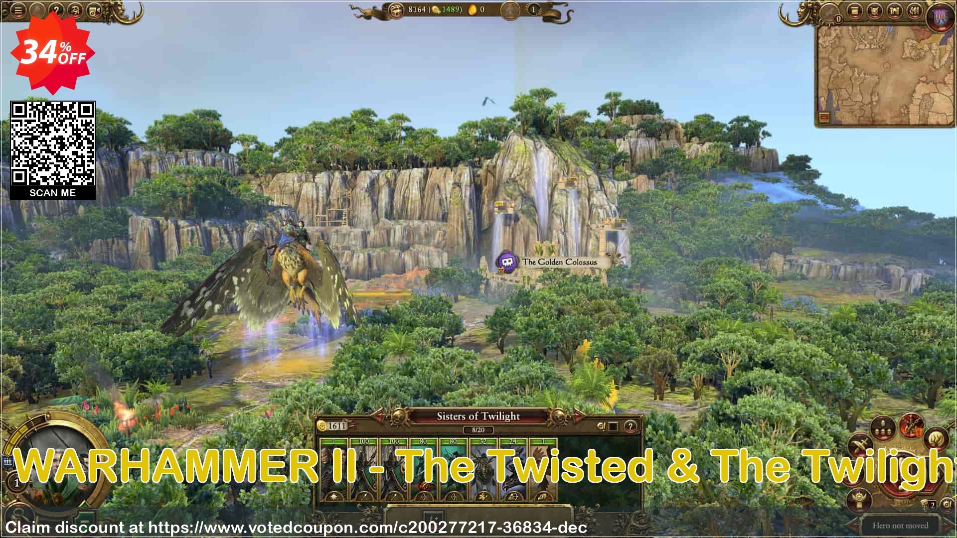 Total War: WARHAMMER II - The Twisted & The Twilight PC - DLC Coupon, discount Total War: WARHAMMER II - The Twisted & The Twilight PC - DLC Deal 2024 CDkeys. Promotion: Total War: WARHAMMER II - The Twisted & The Twilight PC - DLC Exclusive Sale offer 