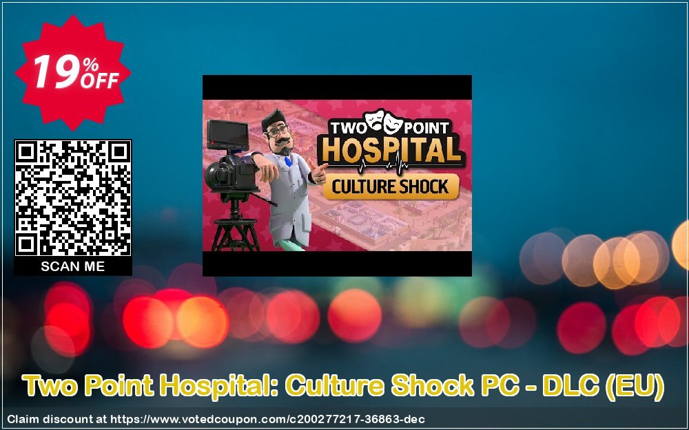 Two Point Hospital: Culture Shock PC - DLC, EU  Coupon, discount Two Point Hospital: Culture Shock PC - DLC (EU) Deal 2024 CDkeys. Promotion: Two Point Hospital: Culture Shock PC - DLC (EU) Exclusive Sale offer 