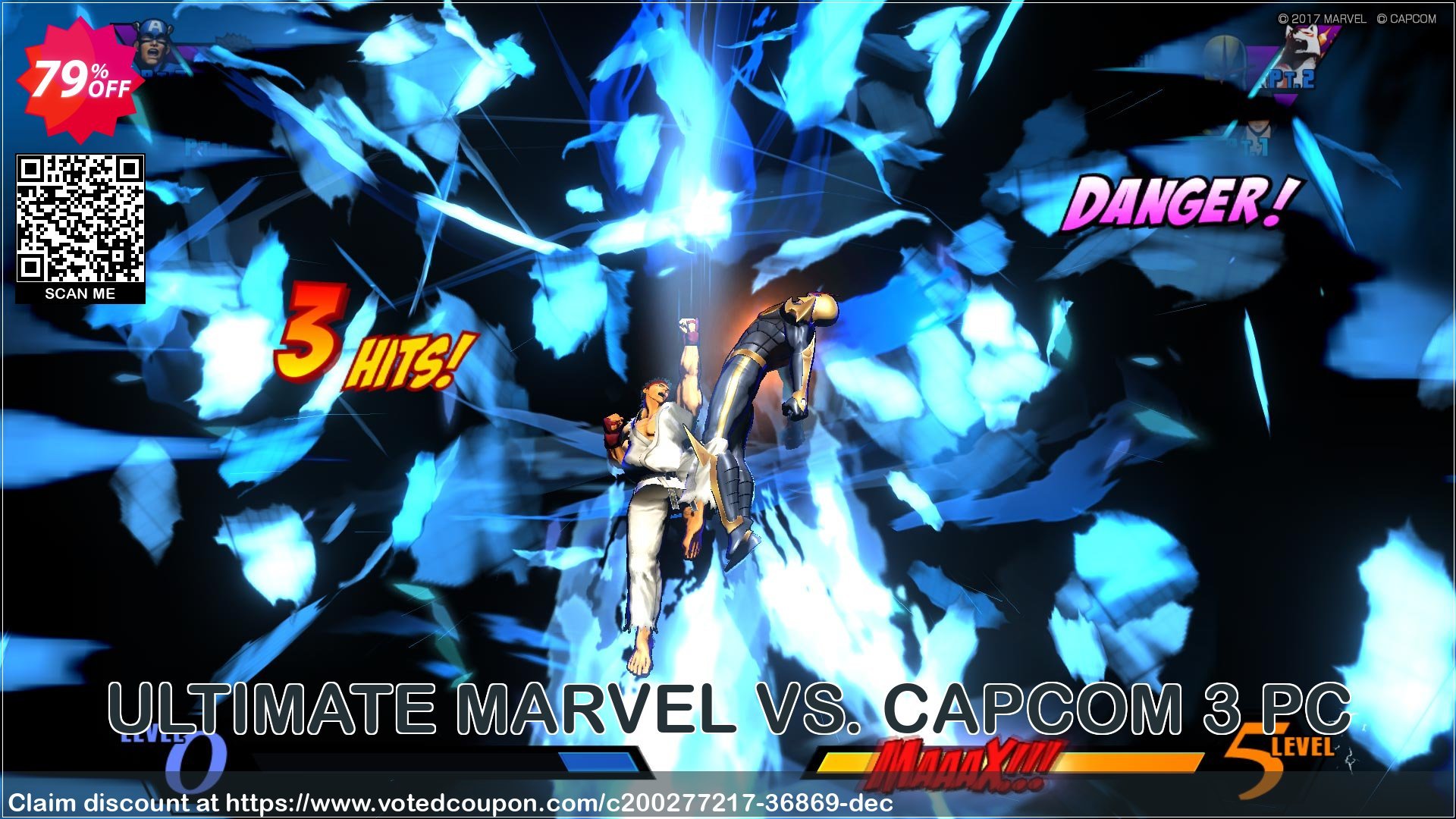 ULTIMATE MARVEL VS. CAPCOM 3 PC Coupon Code May 2024, 79% OFF - VotedCoupon