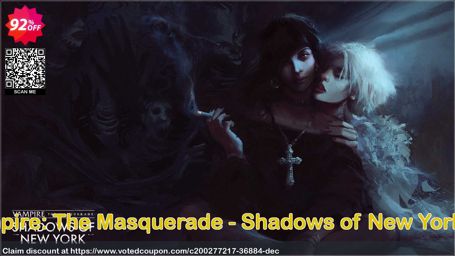 Vampire: The Masquerade - Shadows of New York PC Coupon Code May 2024, 92% OFF - VotedCoupon