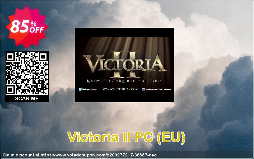 Victoria II PC, EU  Coupon, discount Victoria II PC (EU) Deal 2024 CDkeys. Promotion: Victoria II PC (EU) Exclusive Sale offer 