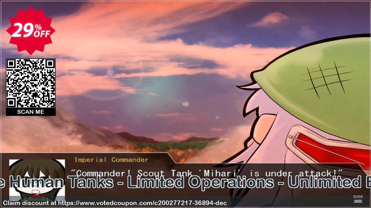War of the Human Tanks - Limited Operations - Unlimited Edition PC Coupon, discount War of the Human Tanks - Limited Operations - Unlimited Edition PC Deal 2024 CDkeys. Promotion: War of the Human Tanks - Limited Operations - Unlimited Edition PC Exclusive Sale offer 