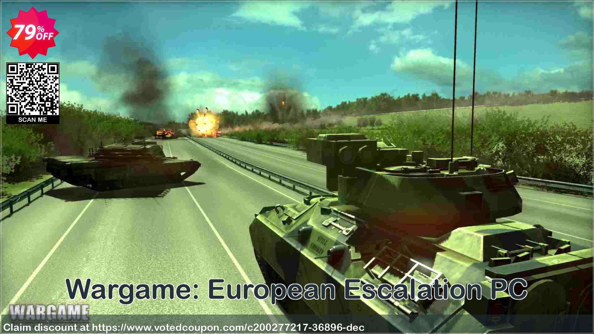 Wargame: European Escalation PC Coupon, discount Wargame: European Escalation PC Deal 2024 CDkeys. Promotion: Wargame: European Escalation PC Exclusive Sale offer 